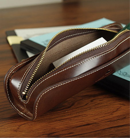 Japanese leather pencil cases for men - Free Spirits